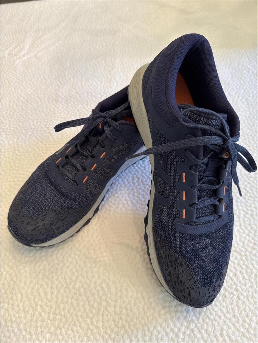 ASICS KAYANO Men’s Sneaker Size 10.5 T828N Navy/Orange